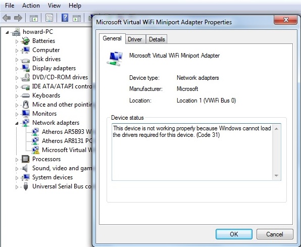 windows 10 microsoft virtual wifi adapter download